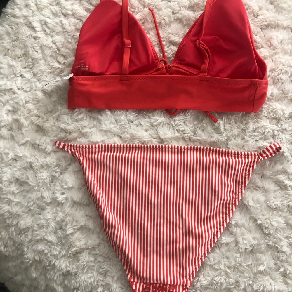 Aerie Bikini Coral set - Picture 3 of 3